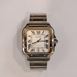 2022 Cartier Santos White Dial Ref. WSSA0018 B00029