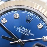 2024 Rolex Datejust 41 Blue Diamonds Ref. 126334