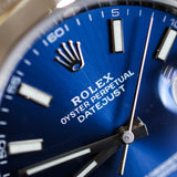 2022 Rolex Datejust 41 Blue Dial 126300