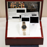 2018 Longiness Black Dial 2Tone L42091577 A001318