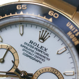 2024 Rolex Daytona White Oysterflex Yellow Gold Ref. 126518LN A001780
