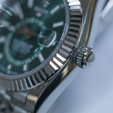 2025 Rolex Sky Dweller Mint Green Fluted Jubilee Ref. 336934 A001719