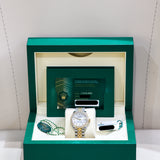 2025 Rolex Datejust 31 MOP RBR 2T YG Fluted Jubilee Ref.278383RBR A001461