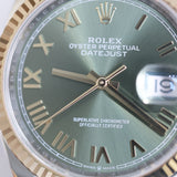 2026 Rolex Datejust 36 Green Dial Two Tone YG Ref. 126233 A001896
