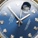 2026 Rolex Datejust 41mm Blue Diamond Fluted Jubilee 126334 A001286