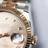 2024 Rolex Datejust 36 Sundust Dial Two tone RG Roman Ref. 126231