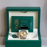 2025 Rolex Datejust 41 Champange Diamonds Dial Ref. 126333
