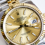 2024 Rolex Datejust 36 Champagne Dial 126233