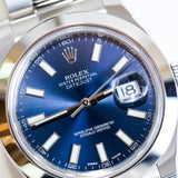 2015 Rolex Datejust II Blue Dial 116300