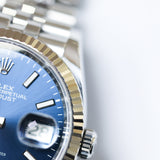 2022 Rolex Datejust 36 Blue Dial Ref. 126234 A001002