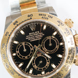 2021 Rolex Daytona Black Index Dial Two Tone YG Ref. 116503 A001733