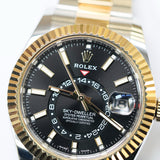 2023 Rolex Sky-Dweller 2T Black Dial Ref. 326933 A001014