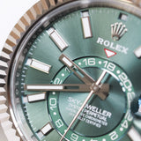 2026 Rolex Sky Dweller Mint Green Dial Fluted Oyster Ref. 336934 A001617