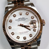2025 Rolex Datejust 36 MOP Dial Two Tone RG Ref. 126233
