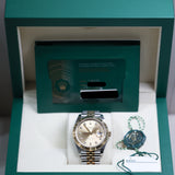2023 Rolex Datejust 41 Champagne Diamonds Dial Fluted Jubliee Ref. 126333 A001712