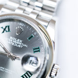 2023 Rolex Datejust 36 Wimbledon Smooth Jubilee Ref. 126200 A001004