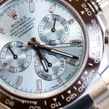 2023 Rolex Daytona Ice Blue Baguette Diamonds Dial 116506