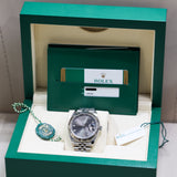 2019 Rolex Datejust 41 Slate Diamond Ref. 126334