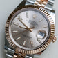 2023 Rolex Datejust 41 Sundust Dial Fluted Jubilee Two Tone Rose Gold