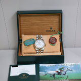 1998 Rolex Datejust 36 White Roman Numerals Dial Two Tone YG Ref. 16233 A001912