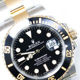 2020 Rolex Submariner Date 2T YG Black Dial Ref. 116613LN A001119