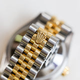 2026 Rolex Datejust 31 Olive Green Diamonds Dial Diamonds Bezel Two Tone YG Ref. 278383RBR A001917