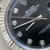 2026 Rolex Datejust 41 Black Diamonds Dial Fluted Jubilee Ref. 126334 A001501