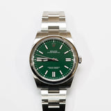 2022 Rolex Oyster Perpetual 41 Green Dial 124300 A001028