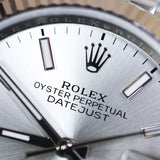 2025 Rolex Datejust 36 Silver Fluted Jubilee Ref. 126234 A001016