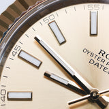 2025 Rolex Datejust 41 Champagne Index Dial  Ref. 126333 A001065