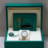 2025 Rolex Datejust 31 White Roman Numeral Dial Two Tone YG Ref. 278273 A001738