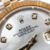 2025 Rolex Datejust 36 MOP Dial Two Tone YG Ref. 126233