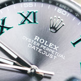 2022 Rolex Datejust 41 Smooth Oyster Wimbledon Ref. 126300 A001013