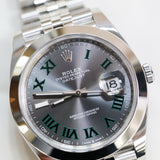 2025 Rolex Datejust 41 Smooth Jubilee "Wimbolden" Ref. 126300 A001040