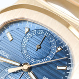 2021 Patek Philippe Nautilus 5990/1R-001 Blue Dial Rose Gold
