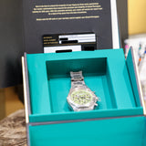 2025 Girard Perregaux Laureato Chronograph Aston Martin Limited Edition (188 pieces) Ref. 81020-21-3398-1CM B00050