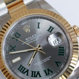 2022 Rolex Datejust 41 Wimbledon Dial Two Tone YG Ref. 126333 A001845