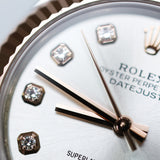 2022 Rolex Datejust 31 Silver Dial Rose Gold Ref. 278271 A000960