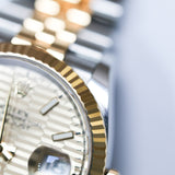 2024 Rolex Datejust 36 Motif Champagne Dial Ref. 126233 A001107