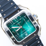 2024 Cartier Santos Green Dial Ref. WSSA0055 A000938