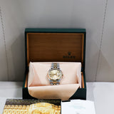 1994 Rolex Datejust 36 Champagne Index Dial 2T YG Ref. 16233 A001577