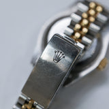 Rolex Lady Datejust 26 Champagne Diamonds Dial Two Tone Yellow Gold Ref. 69173G A001837