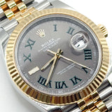 2020 Rolex Datejust 41mm 'Wimbledon' 2T YG Ref. 126333 B00206