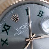 2024 Rolex Datejust 41 Wimbledon Dial Oyster Bracelet Two Tone RG Ref. 126331 A001898