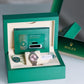 2021 Rolex Datejust 28 Pink Dial Fluted Jubilee