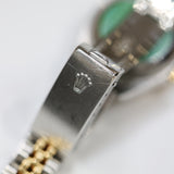 Rolex Datejust 26 Champagne Diamonds Dial Fluted Jubilee Ref. 69173G A001602