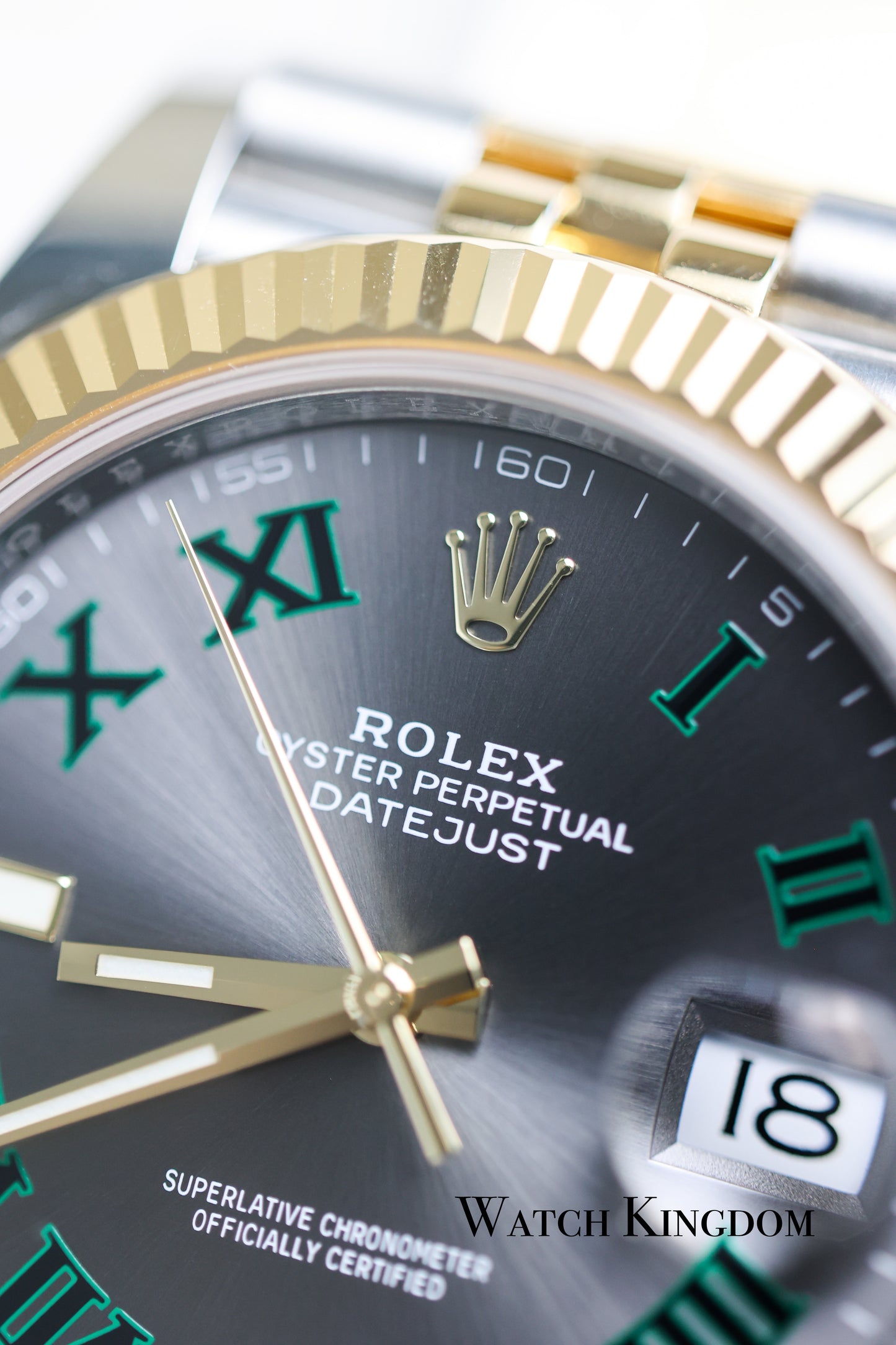 2023 Rolex Datejust 41 Wimbeldon Two Tone YG