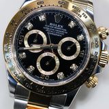 2021 Rolex Daytona Black Diamonds Dial 116503