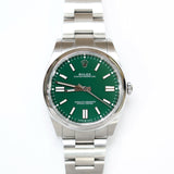 2023 Rolex Oyster Perpetual 41 Green Dial Ref. 124300 A001604