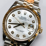 2025 Rolex Datejust 36 MOP Dial Two Tone YG Ref. 126233
